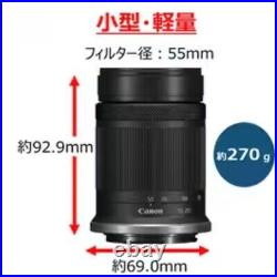 Canon RF-S 55-210mm f/5-7.1 IS STM Lens New, Unused