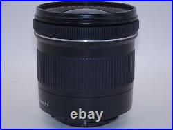 Canon Ultra Wide Angle Zoom Lens EF-S10-18mm F4.5-5.6 IS STM Used
