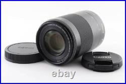 Canon Zoom Lens EF-M 55-200mm f/4.5-6.3 Black IS STM EOS Good Condition