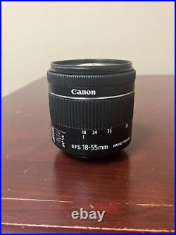 EF-S 18-55mm f/4-5.6 IS STM Slightly Used Maybe Five Times