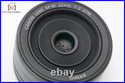 Excellent! Canon EF-M 22mm f/2 STM Black