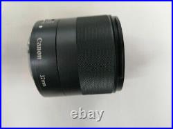Excellent+++ Canon EF-M 32mm F/1.4 STM Lens for Mirrorless Black from Japan