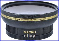 HD4 32K WIDE ANGLE LENS + MACRO LENS FOR Canon EF-M 11-22mm f/4-5.6 IS STM Lens