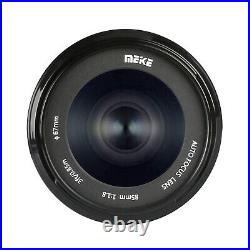 MEIKE 85mm F1.8 FF STM Auto Focus Full Frame Lens for Canon RF EOS-R EOSR Camera