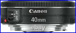 MINT Canon EF 40mm F/2.8 STM AF Prime Lens Aspheric From Japan