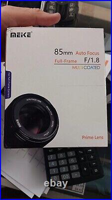 Meike AF 85mm f/1.8 FF STM auto lens for Canon RF mount camera EOS R R6 R7 R8 R9