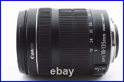 NEAR MINTCanon Zoom Lens EF-S18-135mm F3.5-5.6 IS STM AF Lens From JP #2020356
