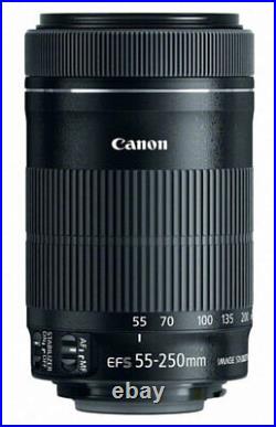 NEW Canon EF-S 55-250mm f/4.0-5.6 IS STM Zoom lens for canon cameras