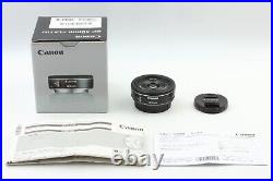 N/MINT+++ Canon EF 40mm f/2.8 STM Black Standard Pancake Lens From JP #1602