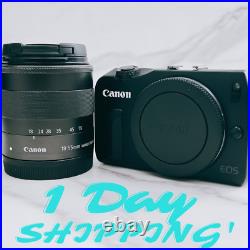 N. Mint Canon EOS M Mirrorless Digital Camera + 18-55 F/3.5-5.6 Lens + Charger