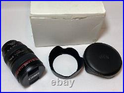 (Open Box) Canon EF 24-105mm f/3.5-5.6 IS STM Lens with Lens Hood and Travel Bag