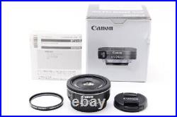 TOP MINT! / IN BOX Canon EF-S 24mm f/2.8 STM AF Lens From Japan