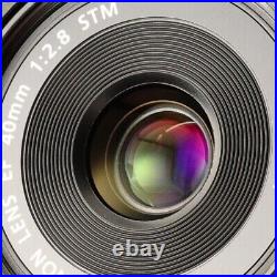Top Mint Canon EF 40mm F/2.8 STM Black AF Pancake Wide Angle Lens Box JAPAN