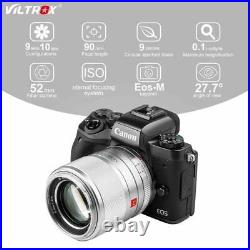 VILTROX 56mm F1.4 STM Auto Focus Prime Lens APS-C For Canon EOS M-Mount M5 M6